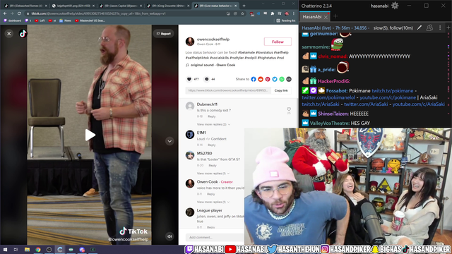 Hasan and Pokimane show off their Opera voices