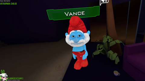 Vince's new son Vance takes a call from his mom live