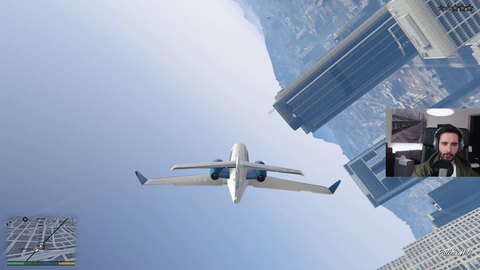 He wanted to do a perfect plane landing