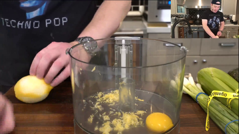 Chrisblackwood saves his food processor from walking off the edge of the counter