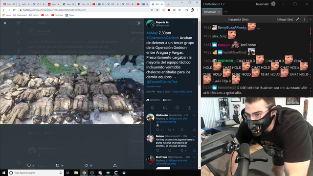 Hasan is a rogue CIA operative apart of the Venezuelan invasion