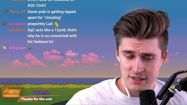 Lud recognizes XQC's greatness
