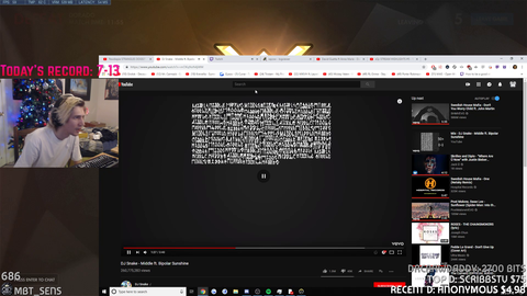 First day back and XQC gets a major glitch