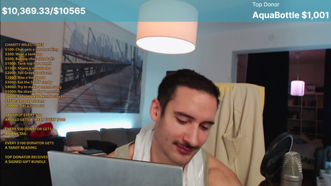 Nymn shaves and looks scarily like Freddie Mercury