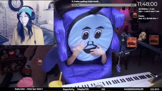 Thomas the Tank Engine plays piano