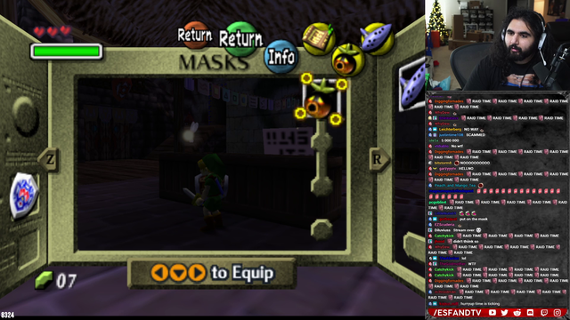 Viewer decides to turn off Esfand's stream with 5 million channel points.