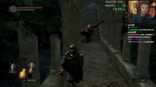 Elajjaz's average permadeath dark souls 1 run