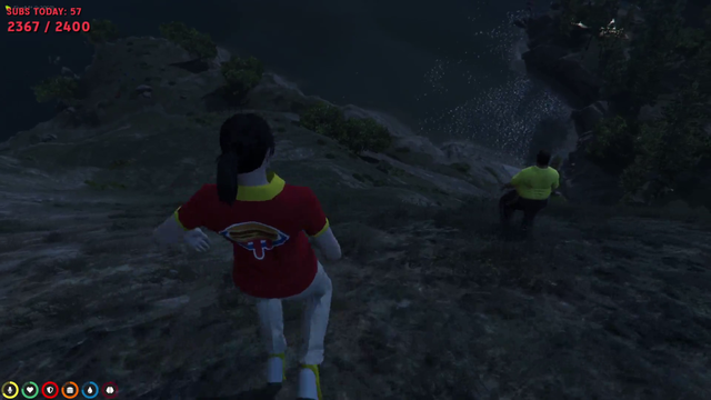 Ai Musori and Abdul tried to get down the mountain