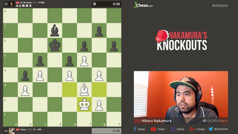Two chess Grand Masters battle using nothing but the most cutting edge techniques.
