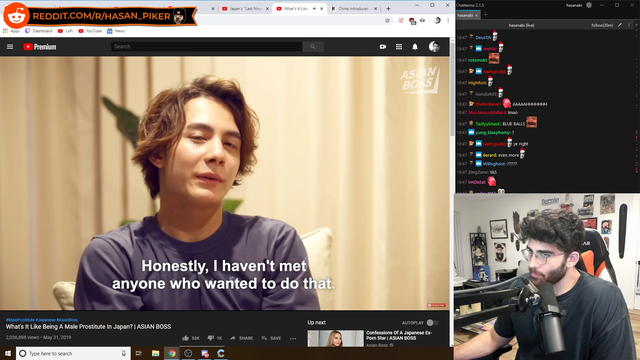 Hasan is into some questionable things