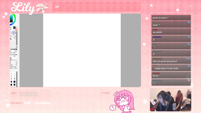 The first thing Greek plays on the piano