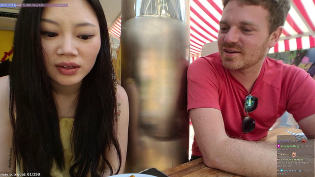 Female asian streamer met stranger vaccinated against yellow fever