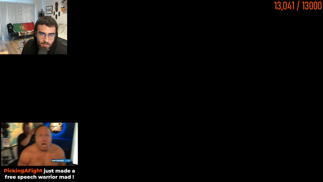 Hasan with the impeccable timing