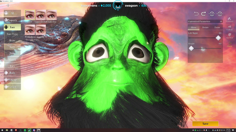 Lirik will play as a (cursed) monkey