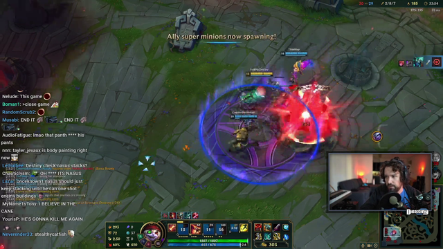 Destiny has an idea for a new league champion ult