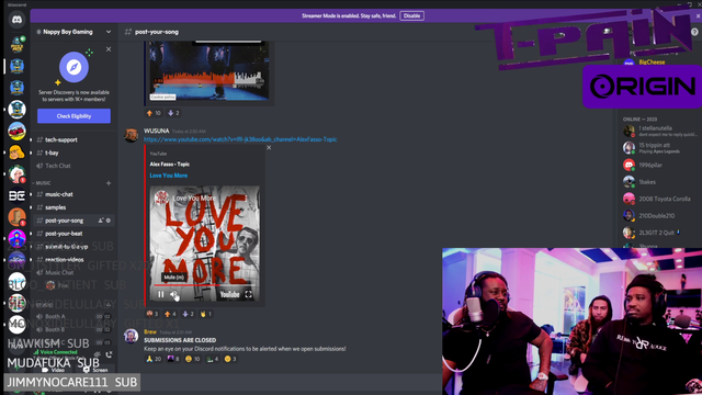 T-Pain, Cash, and Amber recognize something in viewer submitted song