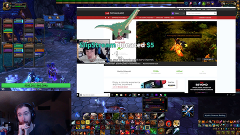 Asmon gets off to a YouTube video