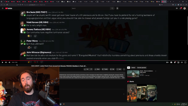 zackrawrr on parody and violence