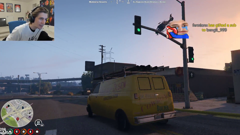 Local chases X in helicopter for punching him 10 mins earlier