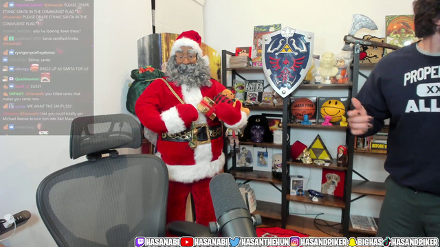 Hasan's newest friend seems to quite literally have a mind of his own...