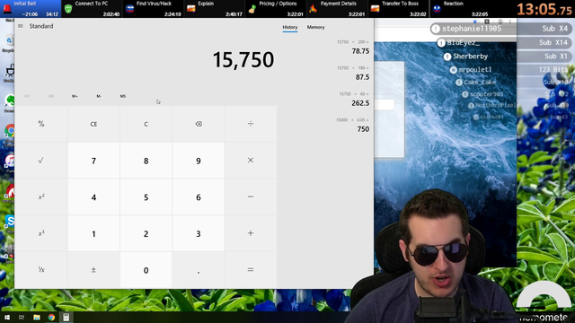 Kitboga gets a new calculator
