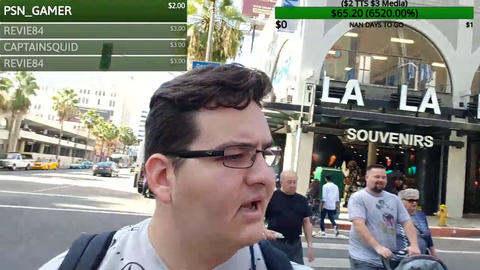 Local LA artist shouts himself out
