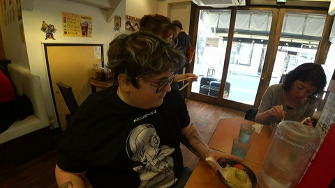 Andy asked for a straw
