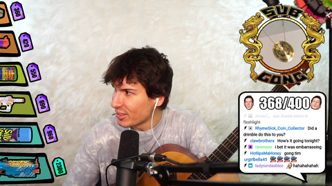 Streamer has a sick sub alert