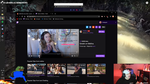 Greek responds to Melina