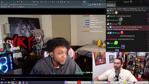 hasan calls mizkif playing the mitch jones song