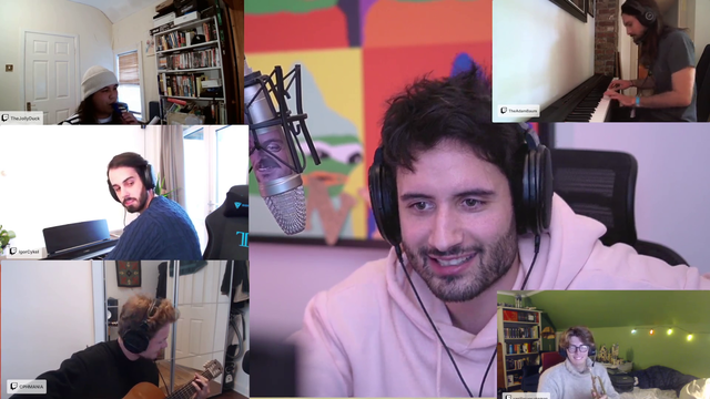 NymN's viewers form a band