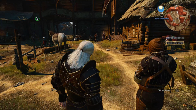 Nilfgaardian in Witcher 3 can't aim