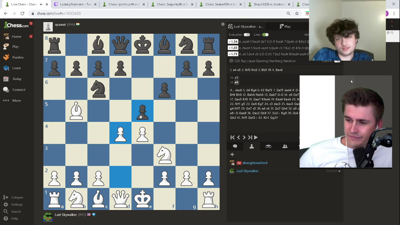Hans Niemann with a Hikaru impression