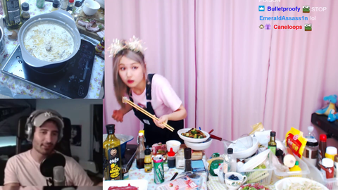 Korean Streamer tries Nymn's creation