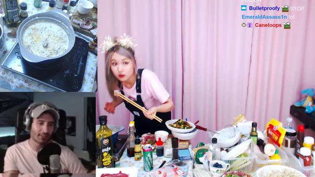 Korean Streamer tries Nymn's creation