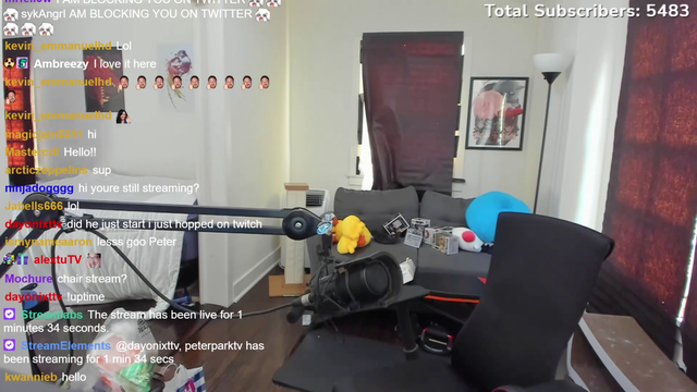 y'all are so worried about high school drama that you missed the real livestreamfail: peter park's cat jumping on his mouse while he was out of the room and starting stream without him realizing