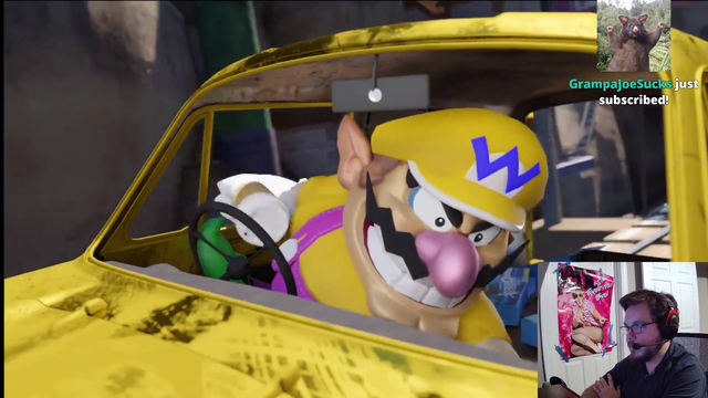 Dunkey watches a man fall to his death