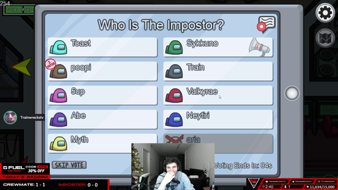 trainwrecks television hears the soft, angelic voice of sykkuno for the first time
