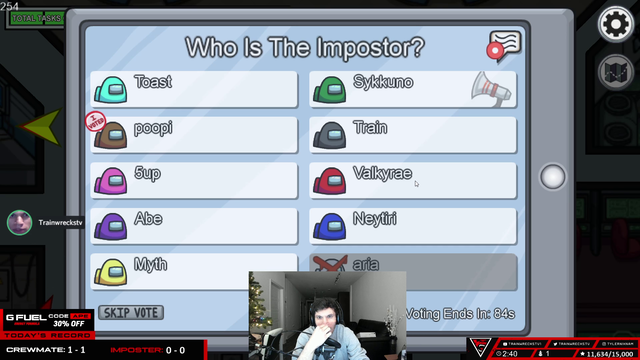 trainwrecks television hears the soft, angelic voice of sykkuno for the first time