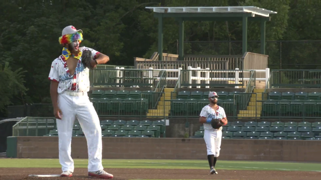First pitch of jerma baseball association