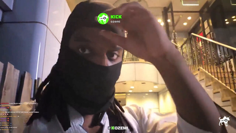 after stealing a bike, kick streamer Ozemi scares a random guy in japan