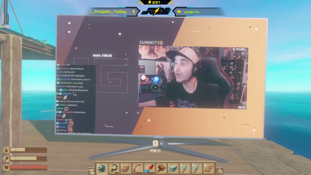 Just relaxing playing Raft