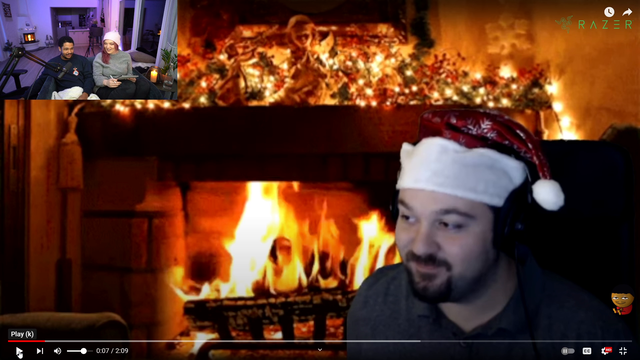 Nmplol gets flamed on a christmas carol.