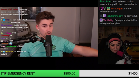Frogan says Ludwig has a "c-word ass take" on not doing a charity stream.
