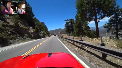 Knut and Bonnie almost crash