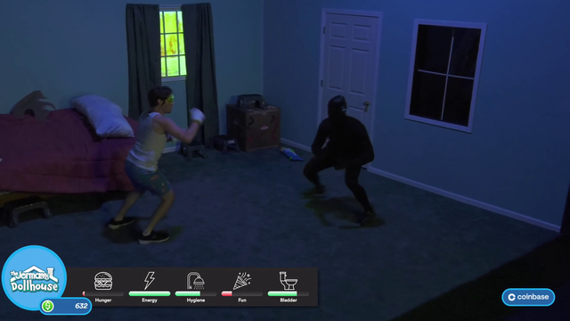 Jerma loses to fire during his Dollhouse stream