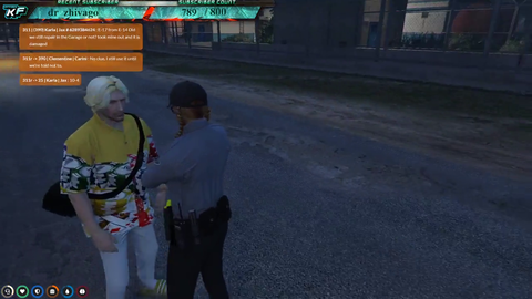 reason why the officer and xqc gets along