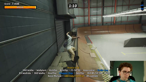 clint hits a sick combo