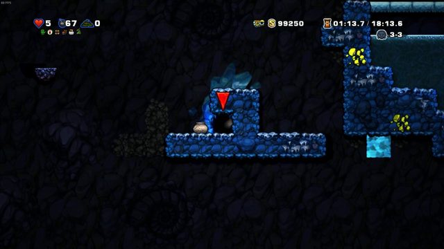 Spelunky elicits an emotional response out of Vinesauce