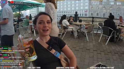 Berlin woman clicks at camera and gets in trouble 